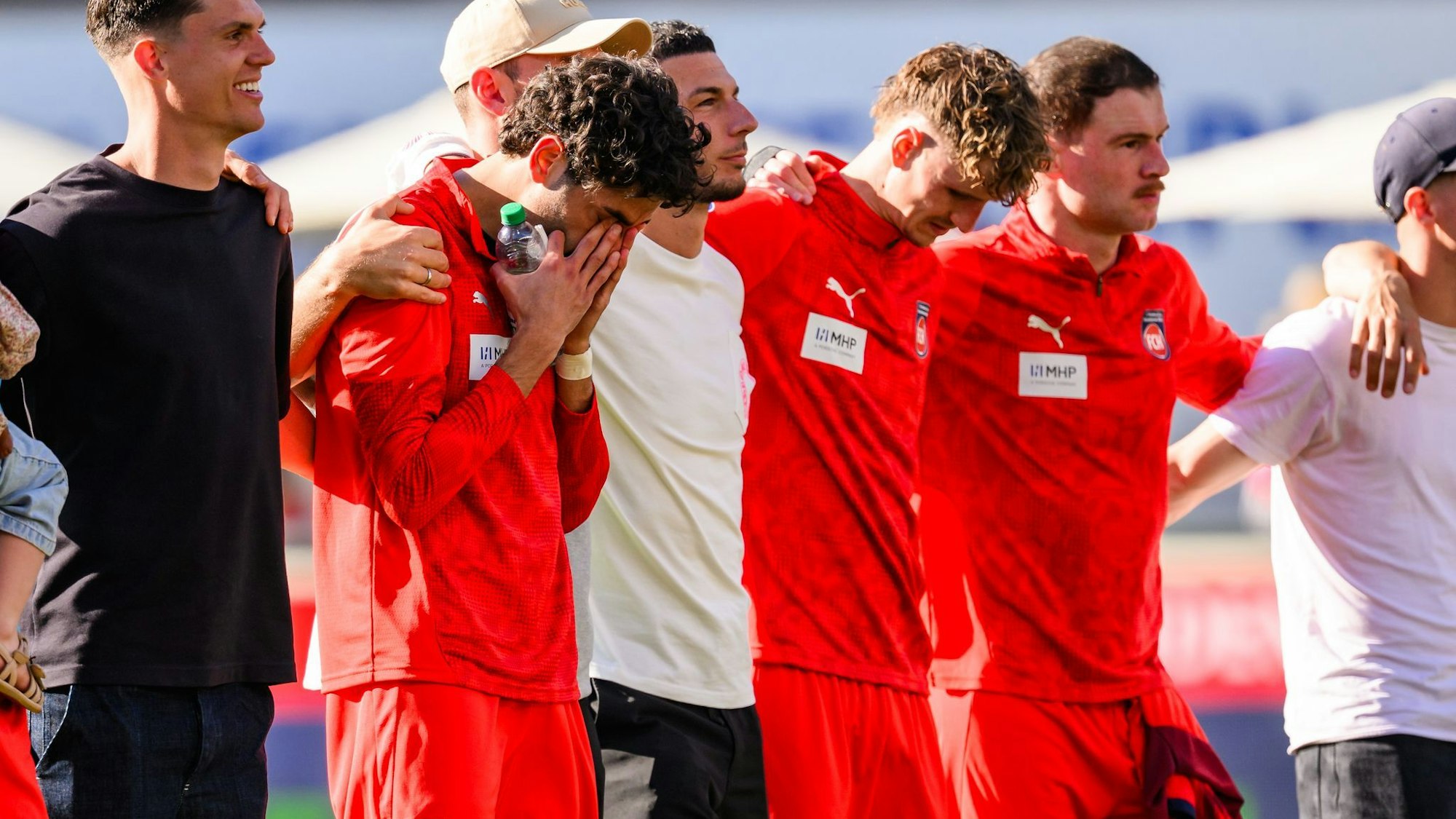 Zu Tränen gerührt: Eren Dinkci