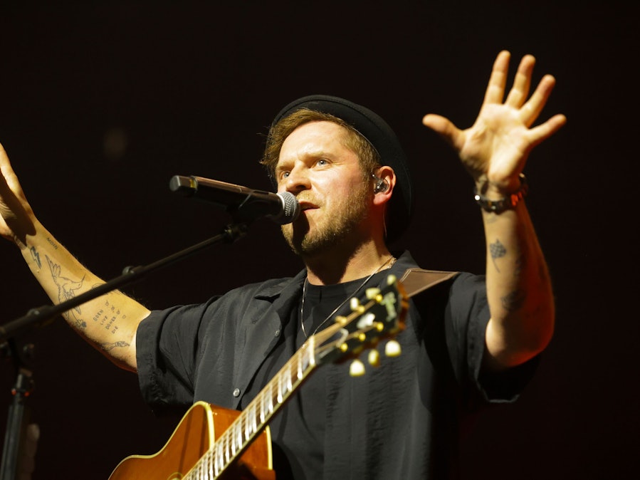 Konzert von Johannes Oerding in der Kölner Lanxess-Arena.