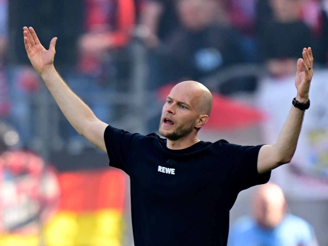 Viel Frust bei René Wagner bei der Niederlage mit dem 1. FC Köln gegen Bayer Leverkusen.