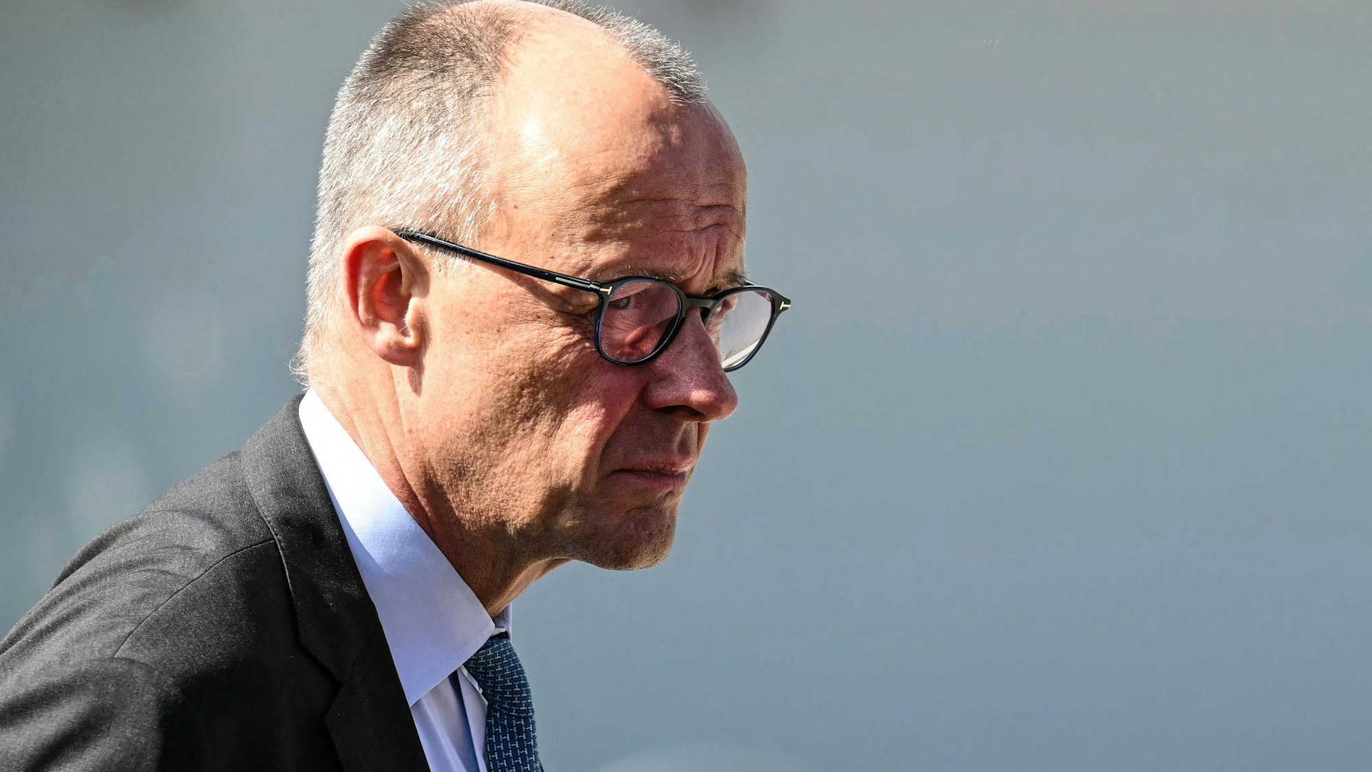 Kanzler Friedrich Merz (CDU) Mitte April in Nikosia.