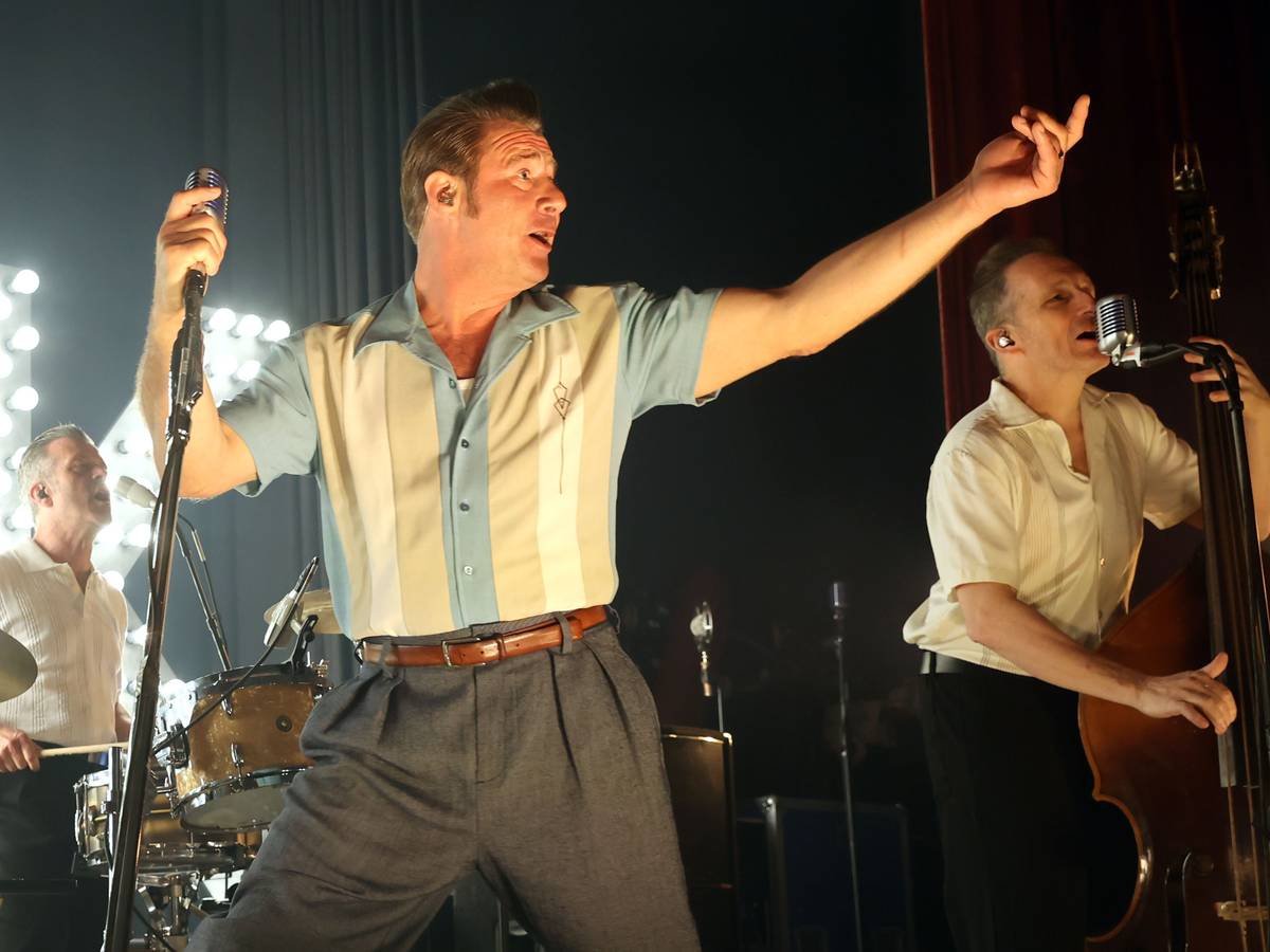 Konzert von Dick Brave im Gloria-Theater.