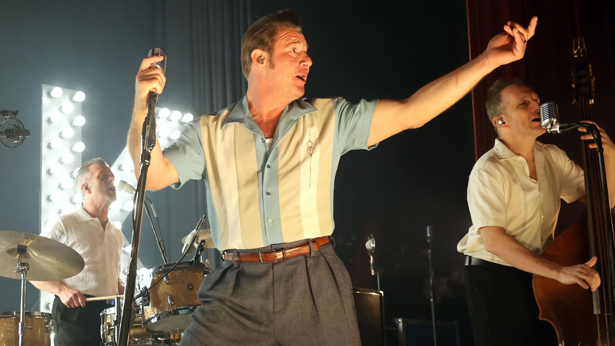 Konzert von Dick Brave im Gloria-Theater.