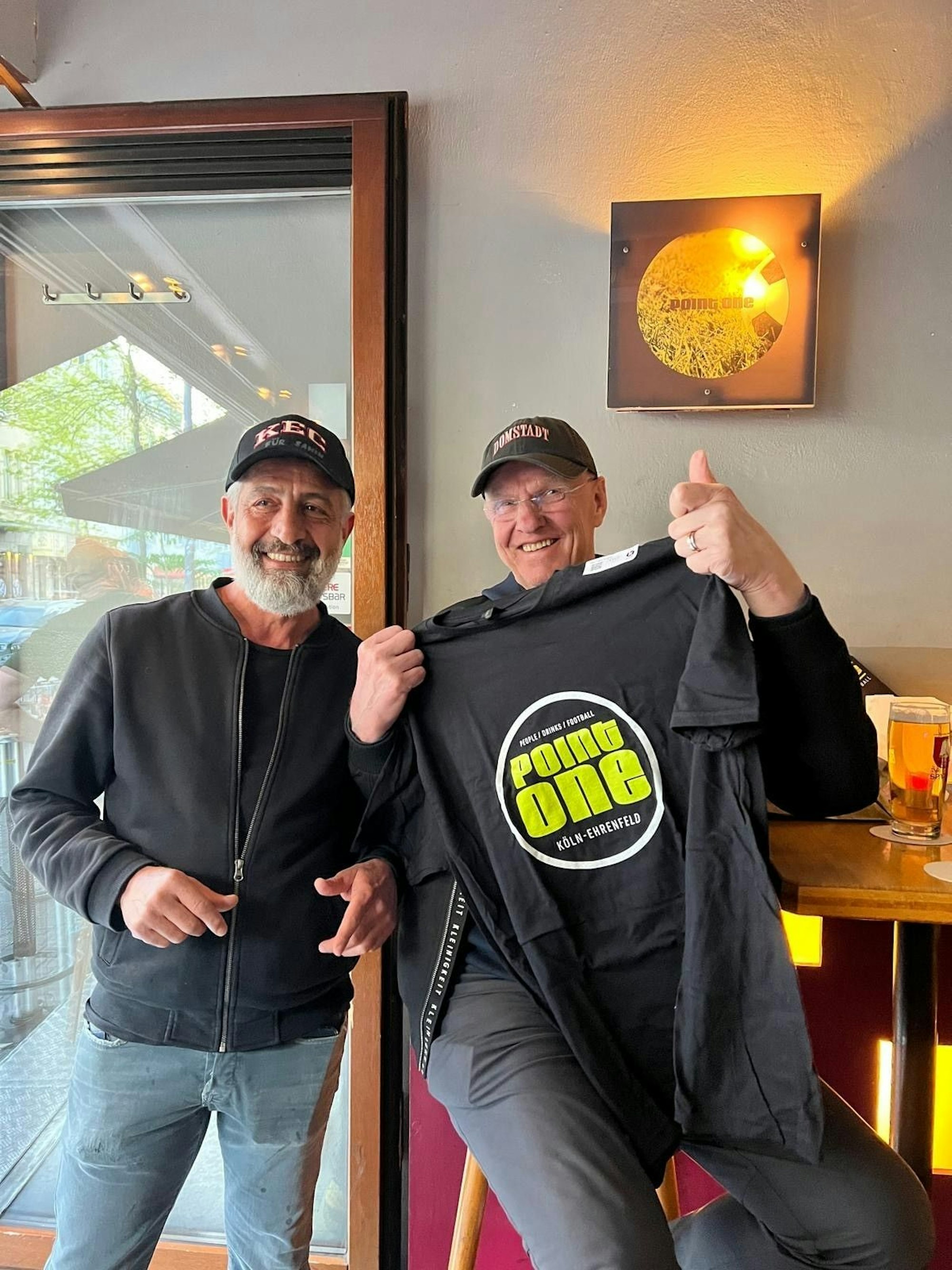 Kari Jalonen (r.) und Erdogan Sahin.