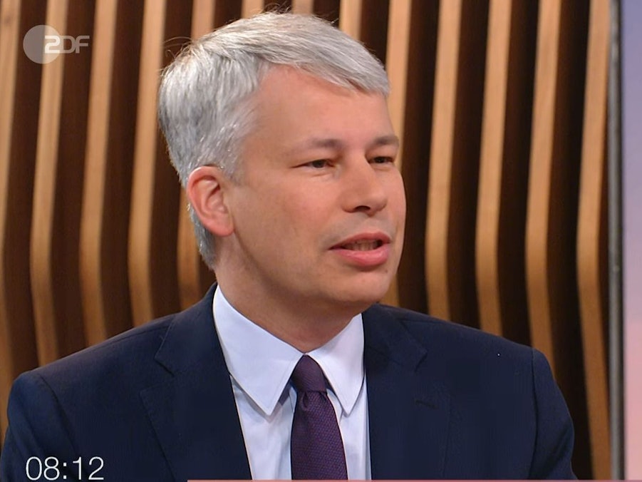 Steffen Bilger war im ZDF-“Morgenmagazin“ zu Gast. (Bild: ZDF.de)