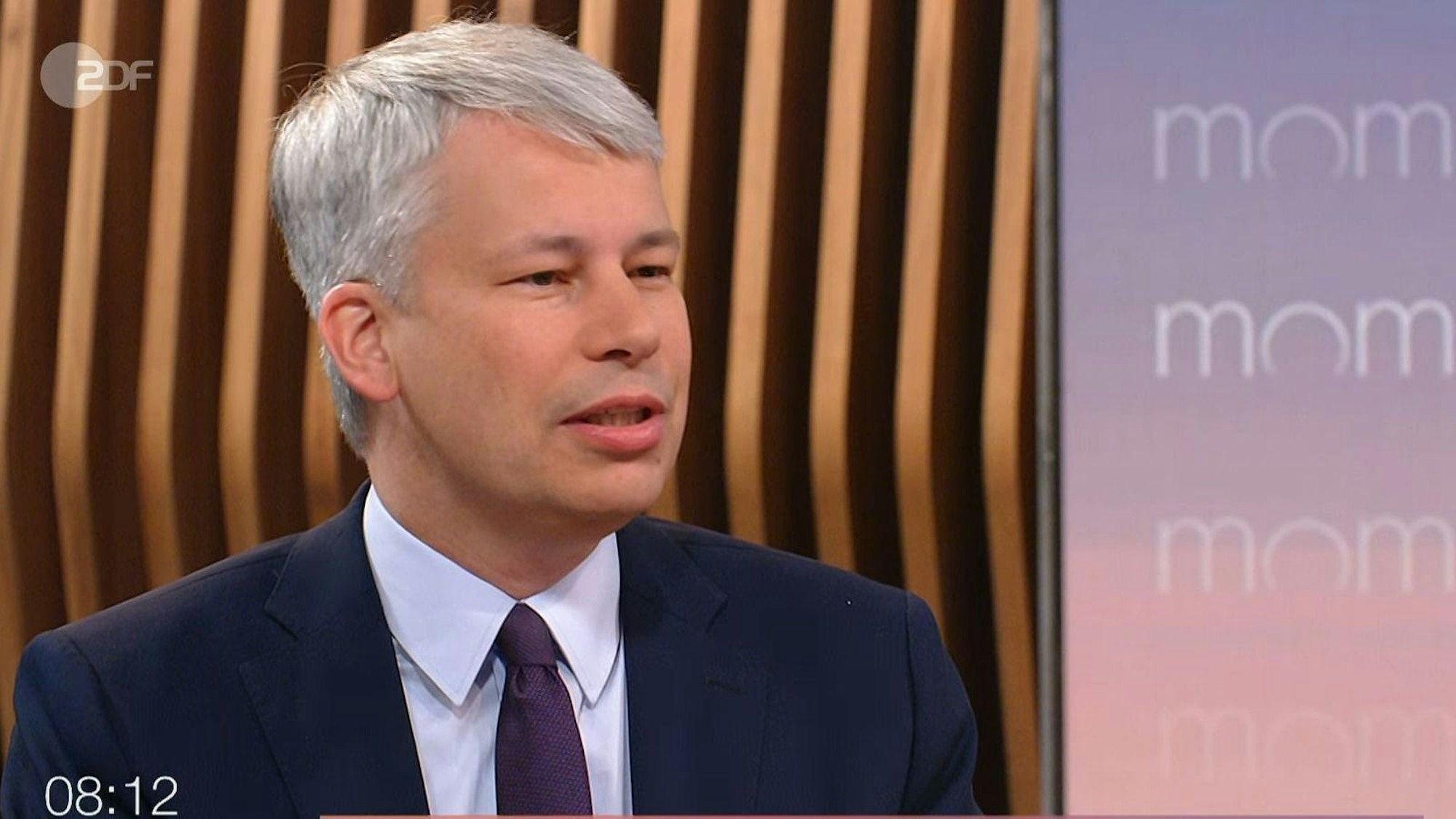 Steffen Bilger war im ZDF-“Morgenmagazin“ zu Gast. (Bild: ZDF.de)