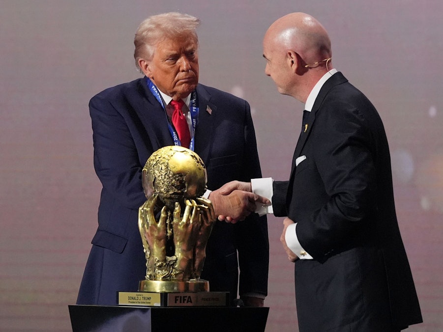 Donald Trump und Gianni Infantino