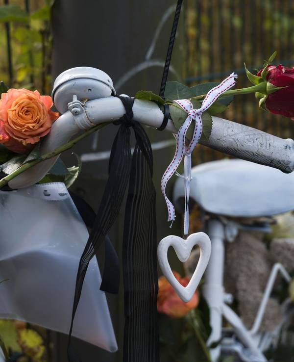 Mahnwache nach tödlichem Fahrradunfall