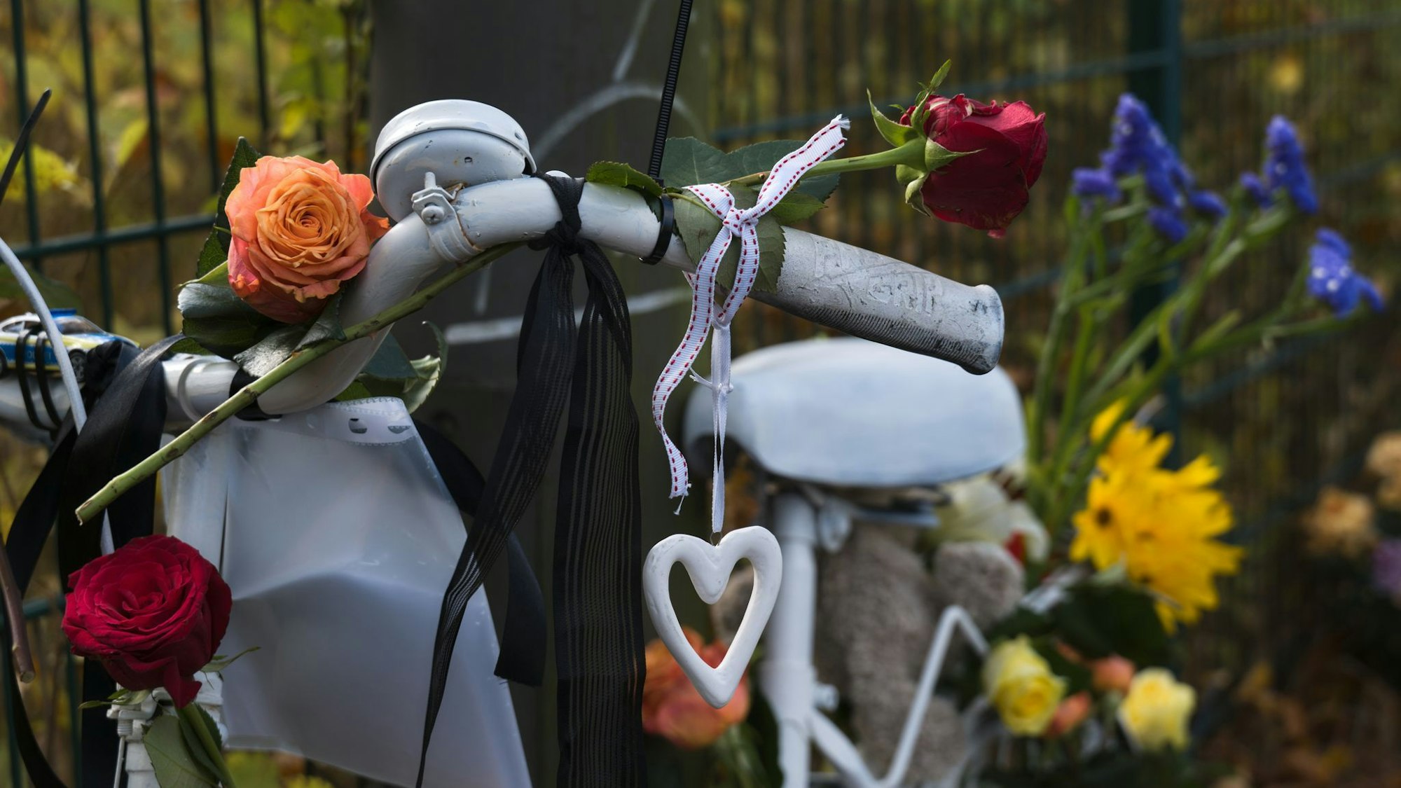 Mahnwache nach tödlichem Fahrradunfall