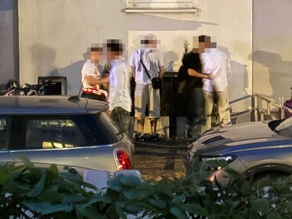 Wildpinkler beim Straßenfest in Sülz-Klettenberg