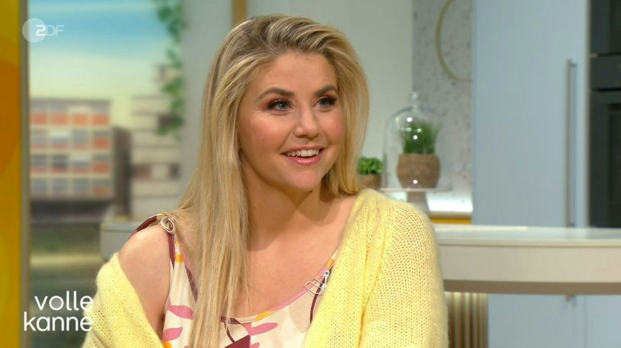 Schlagersängerin Beatrice Egli ist „dankbar“ für ihren Körper. (Bild: ZDF)