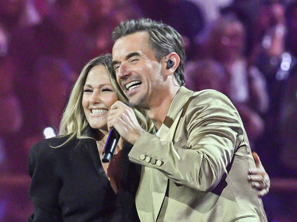 Helene Fischer und Florian Silbereisen in der Musikshow „Schlagerchampions - Das große Fest der Besten“.