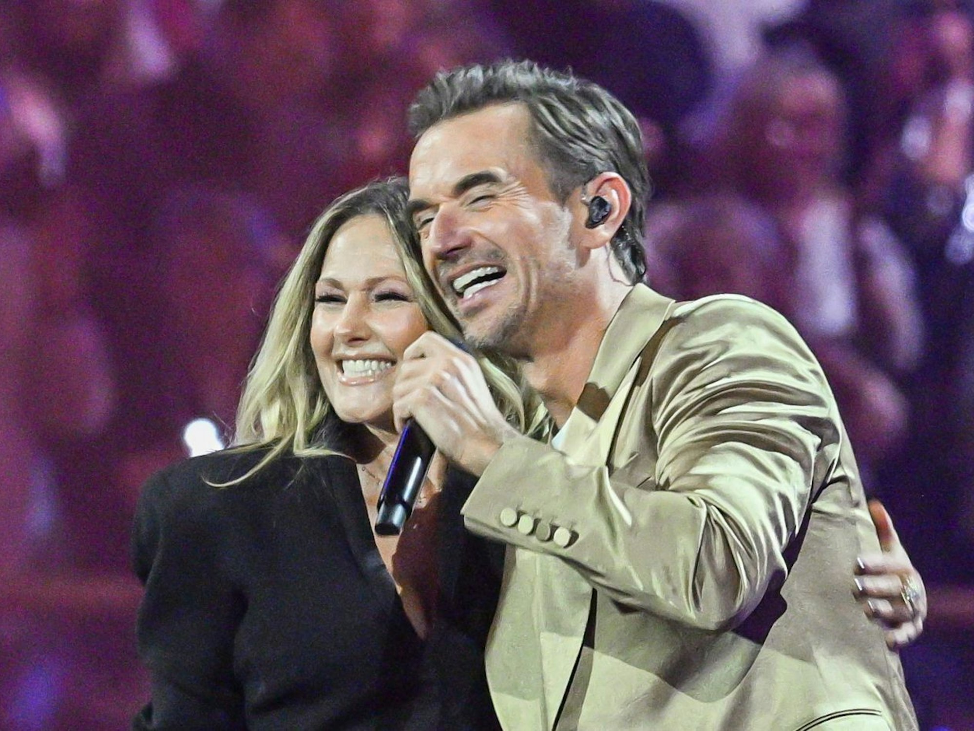Helene Fischer und Florian Silbereisen in der Musikshow „Schlagerchampions - Das große Fest der Besten“.