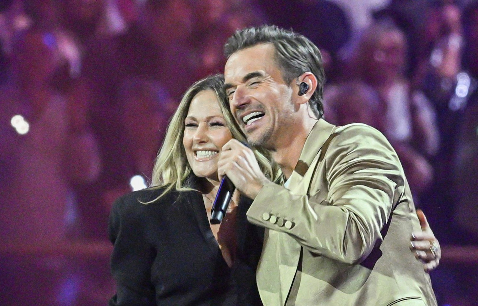 Helene Fischer und Florian Silbereisen in der Musikshow „Schlagerchampions - Das große Fest der Besten“.
