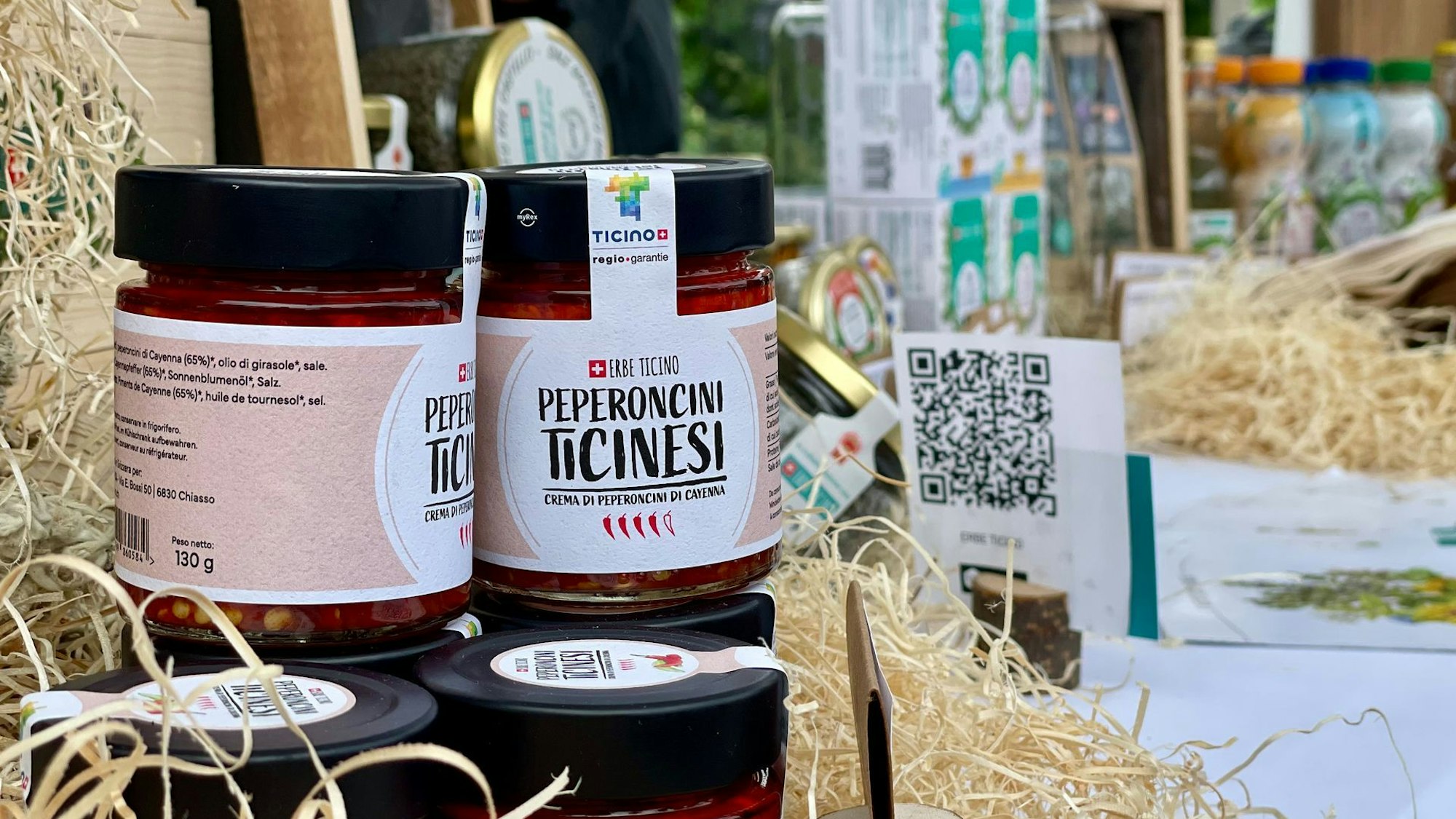 Produkte auf dem Mercato del Gusto