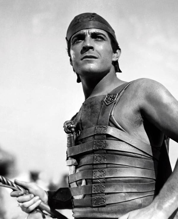 Ramon Novarro posiert als „Ben Hur“.