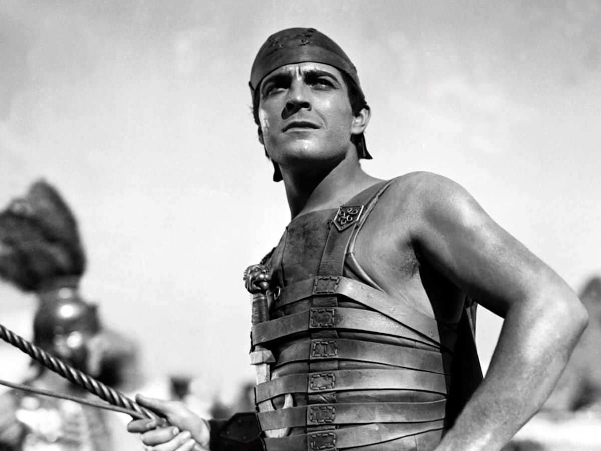 Ramon Novarro posiert als „Ben Hur“.