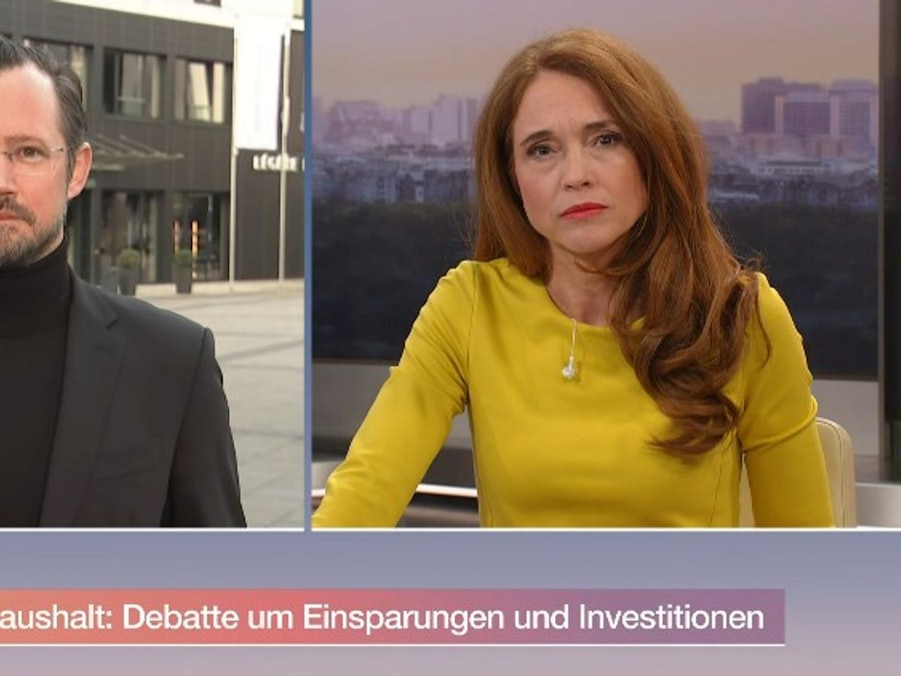 Der erste parlamentarische Geschäftsführer der SPD, Dirk Wiese, äußerte sich im ZDF-“Morgenmagazin“ angesichts der Politik von Donald Trump besorgt. (Bild: ZDF.de)