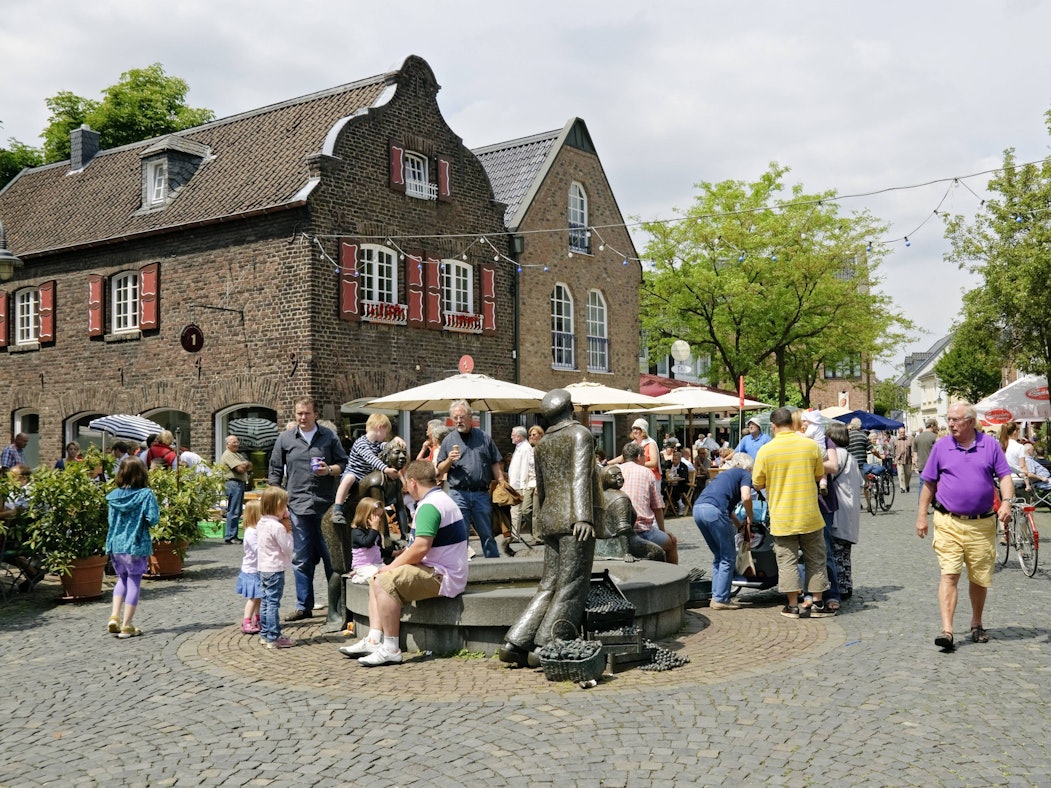 Bio-Markt im Dorf Lank-Latum in Meerbusch (Archivbild).