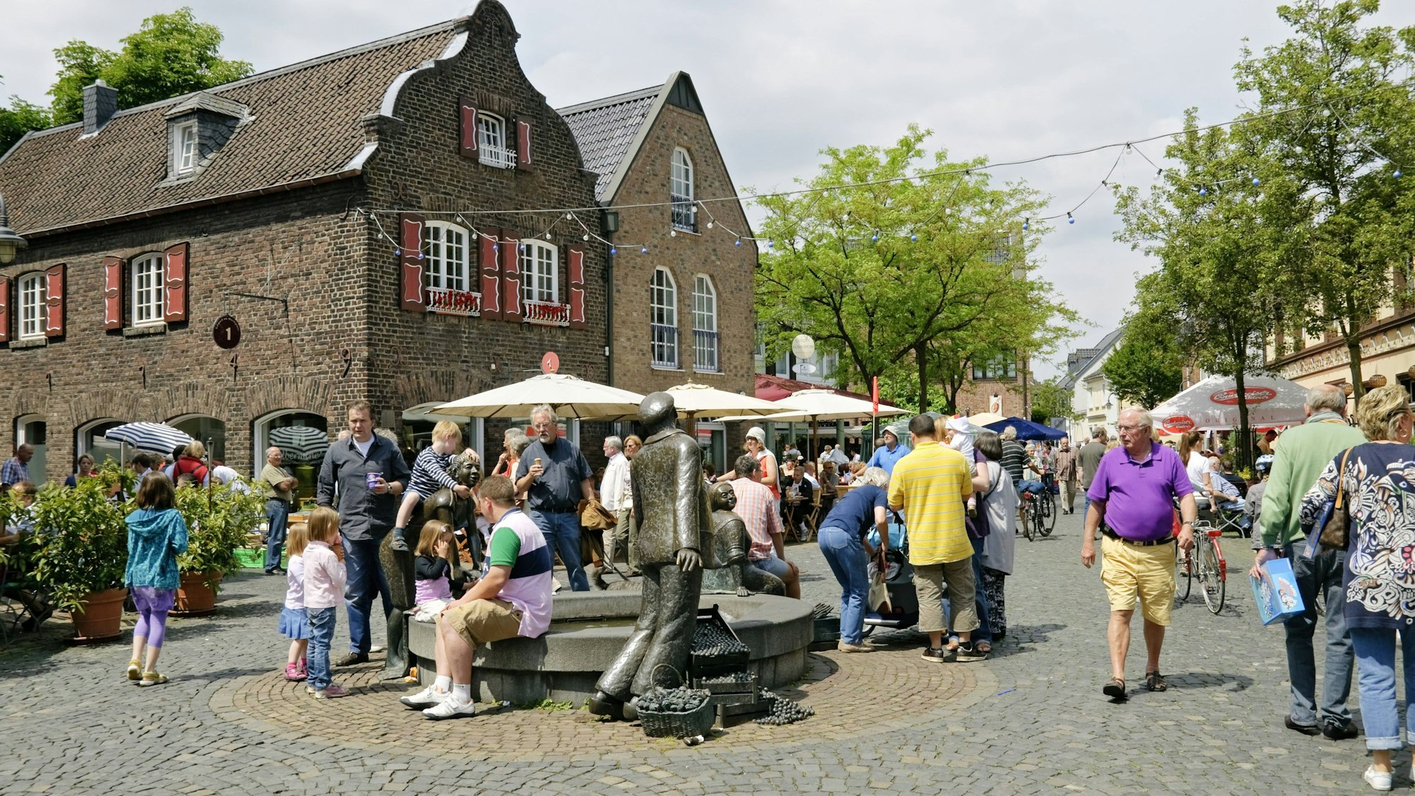 Bio-Markt im Dorf Lank-Latum in Meerbusch (Archivbild).