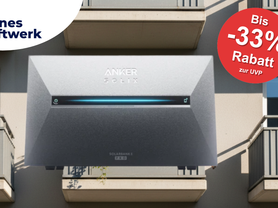 Auf dem Bild ist die Solarbank 3 Pro von Anker zu sehen.