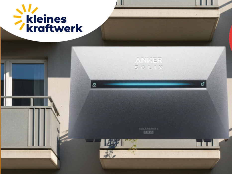 Auf dem Bild ist die Solarbank 3 Pro von Anker zu sehen.