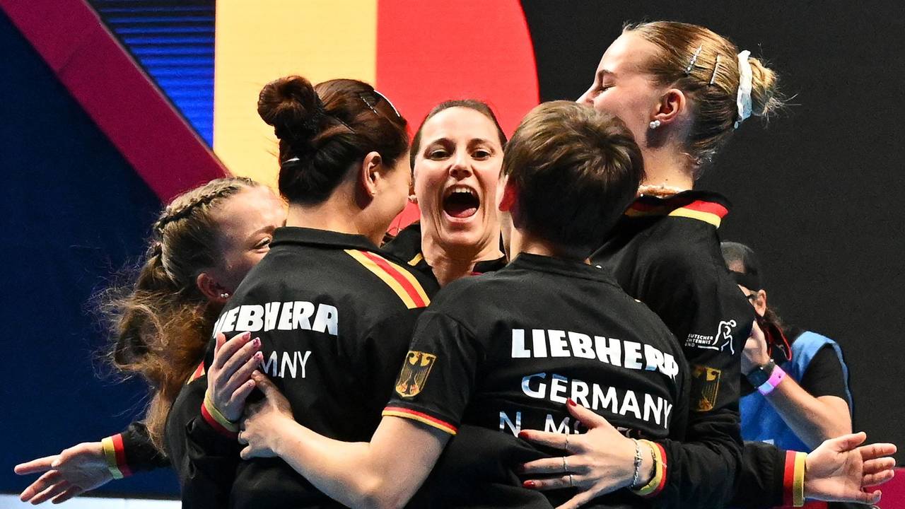 Das deutsche Tischtennis-Team