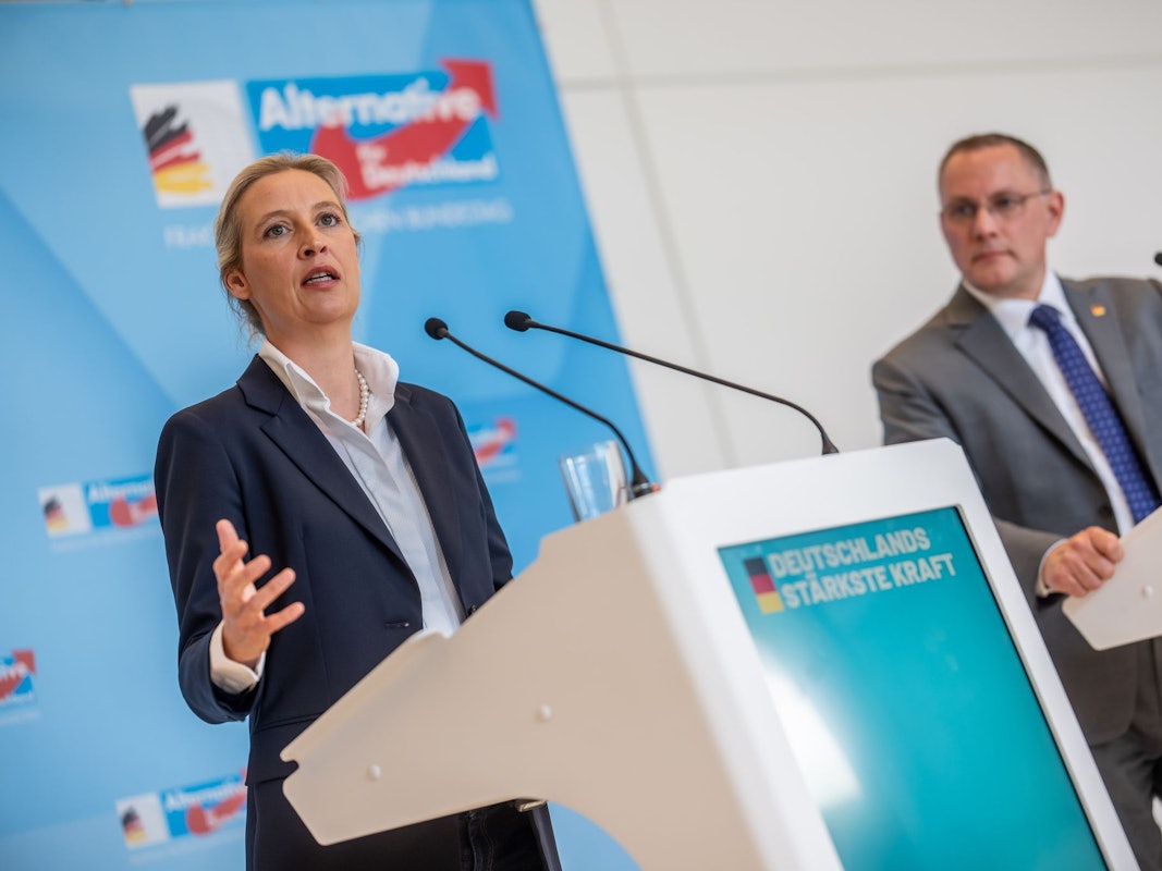 Alice Weidel und Tino Chrupalla
