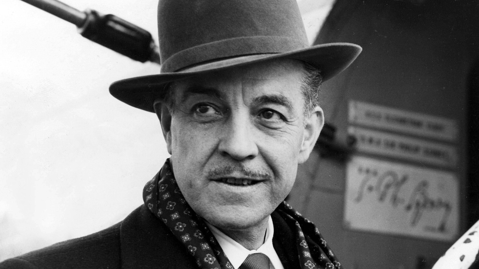 Ramón Novarro Mitte der 1950er Jahre, als er nur noch Nebenrollen spielte.