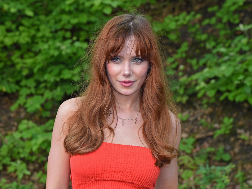 Marie Wegener posiert.