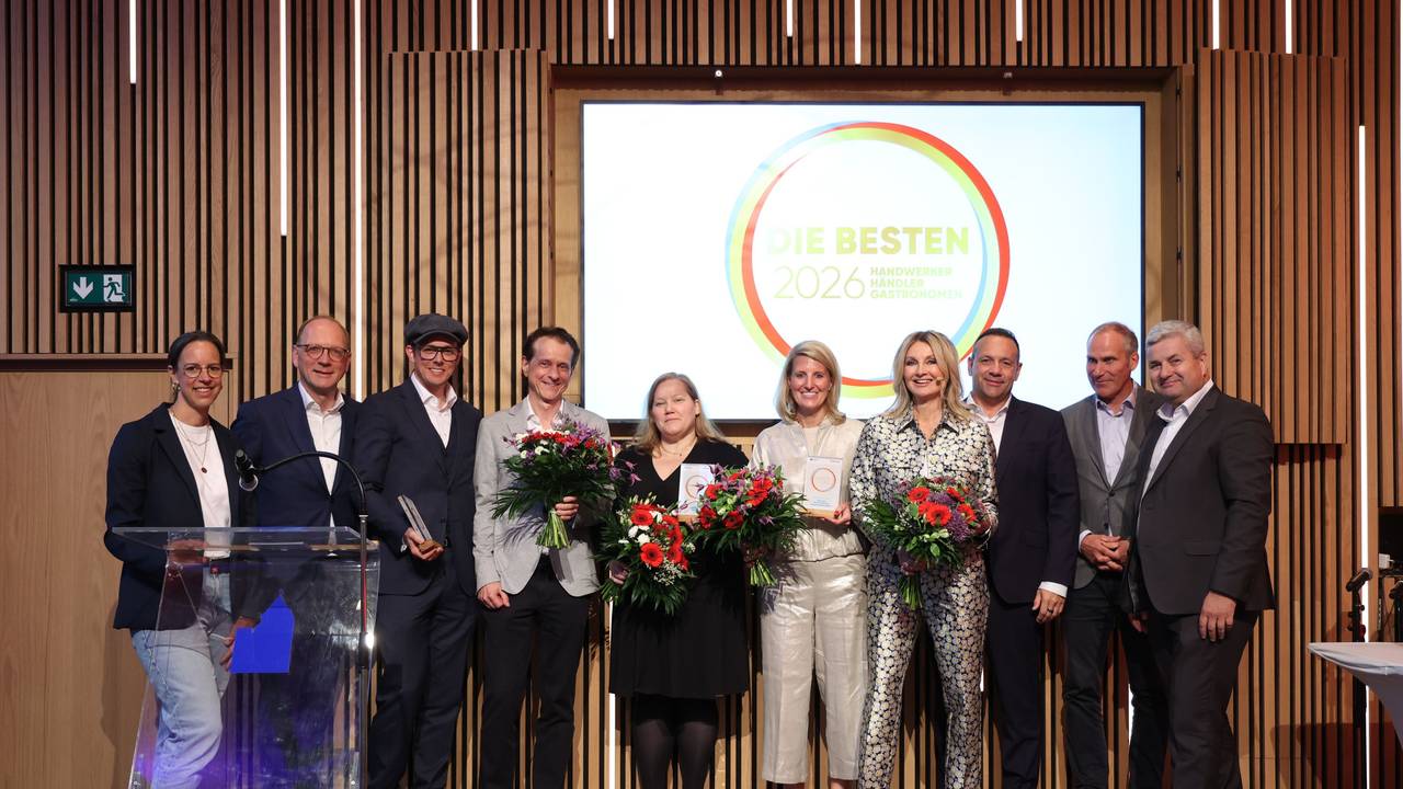 Preisverleihung „Die Besten“ im Sachsenturm in Köln.