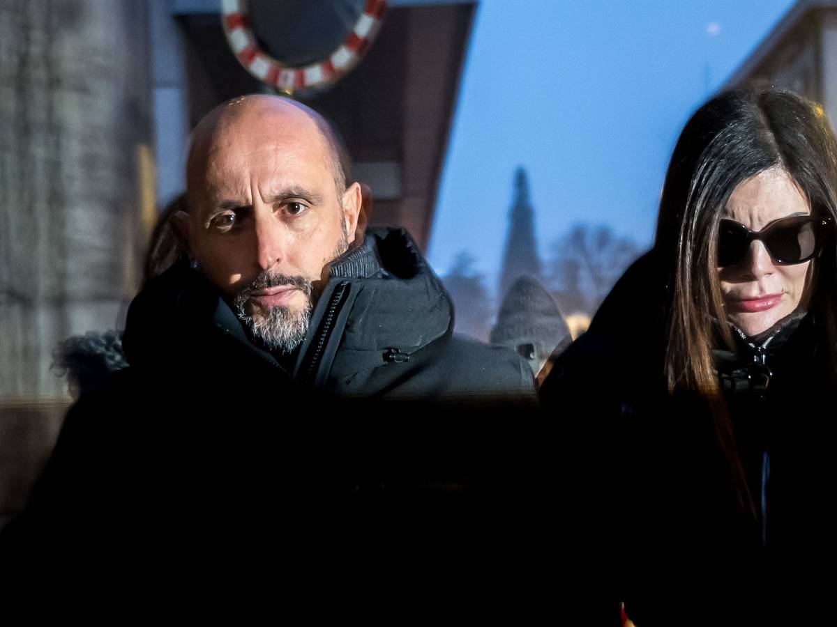 Die Besitzer der Bar „Le Constellation“ in Crans-Montana, Jacques und Jessica Moretti, im Februar 2026.