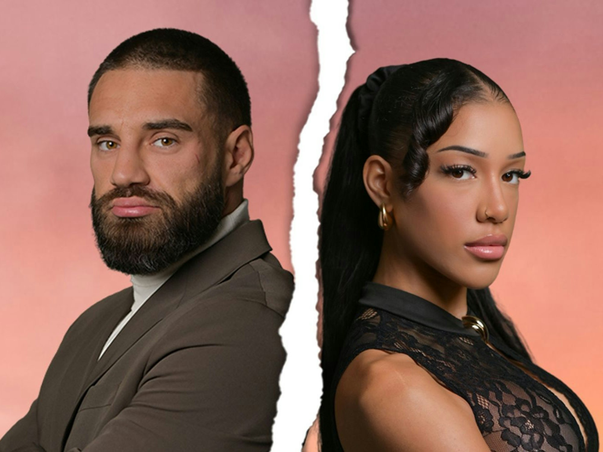 „Prominent getrennt“ startete wie erwartet als Aleks-Vanessa-Show. (Bild: RTL / Africa Vumazonke)
