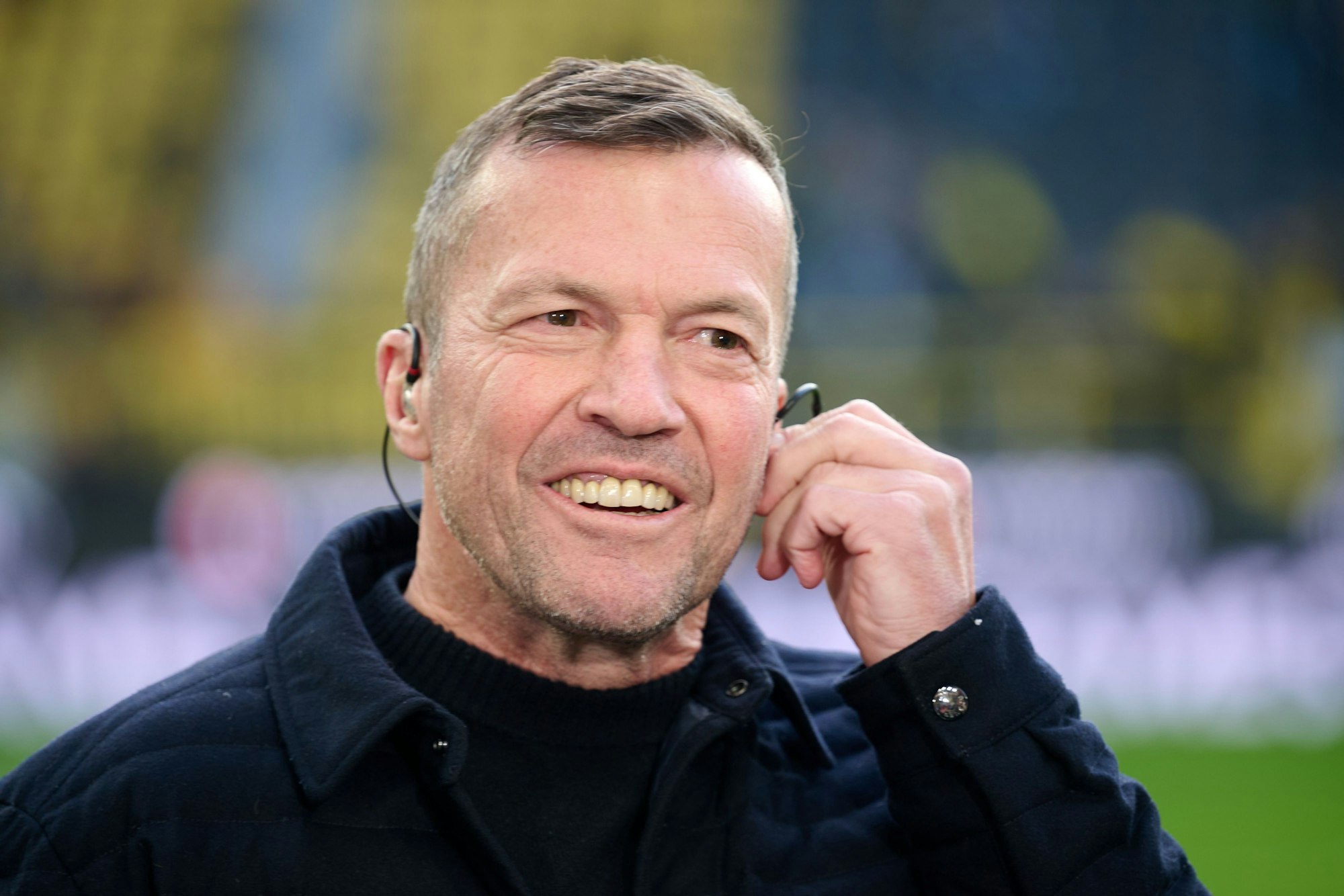 Der frühere Nationalspieler Lothar Matthäus ist als TV-Experte im Einsatz.