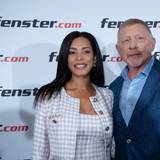 Lilian de Carvalho Monteiro und Boris Becker