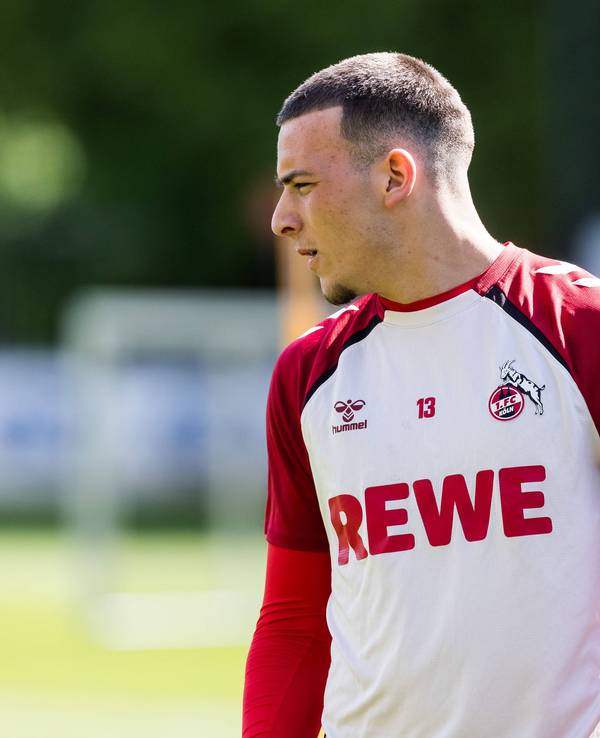 Said El Mala im Training des 1. FC Köln.