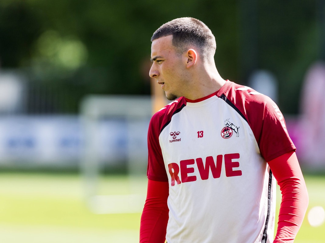 Said El Mala im Training des 1. FC Köln.