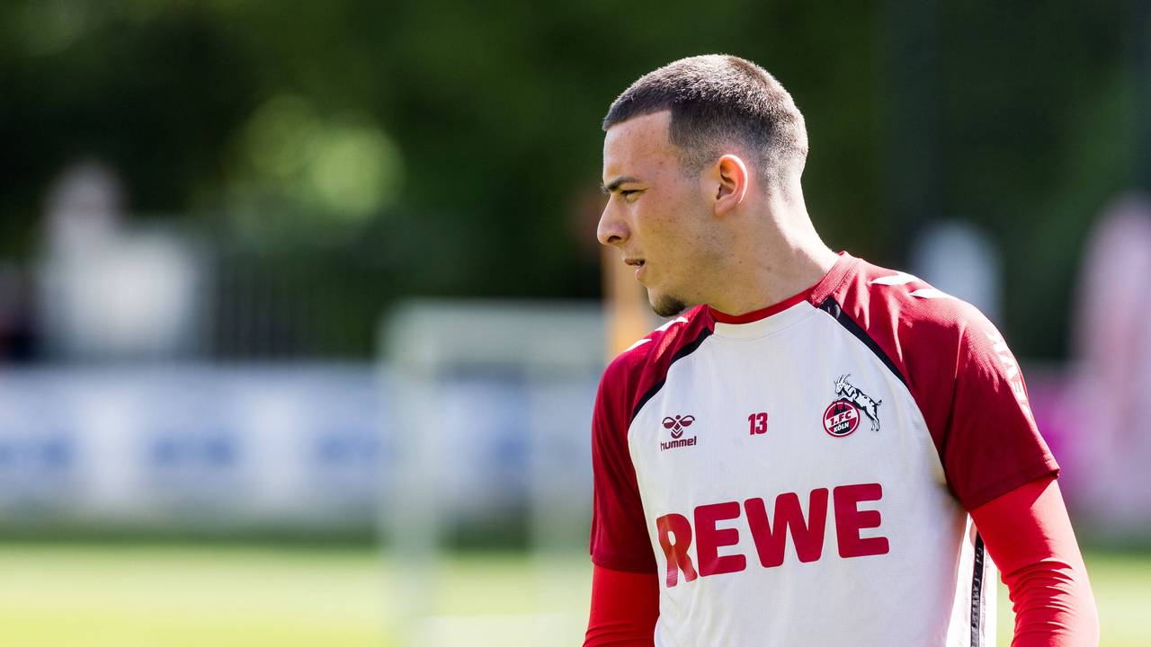 Said El Mala im Training des 1. FC Köln.