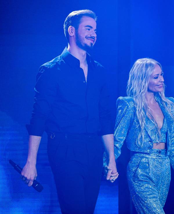 Michelle und Eric Philippi auf der Bühne