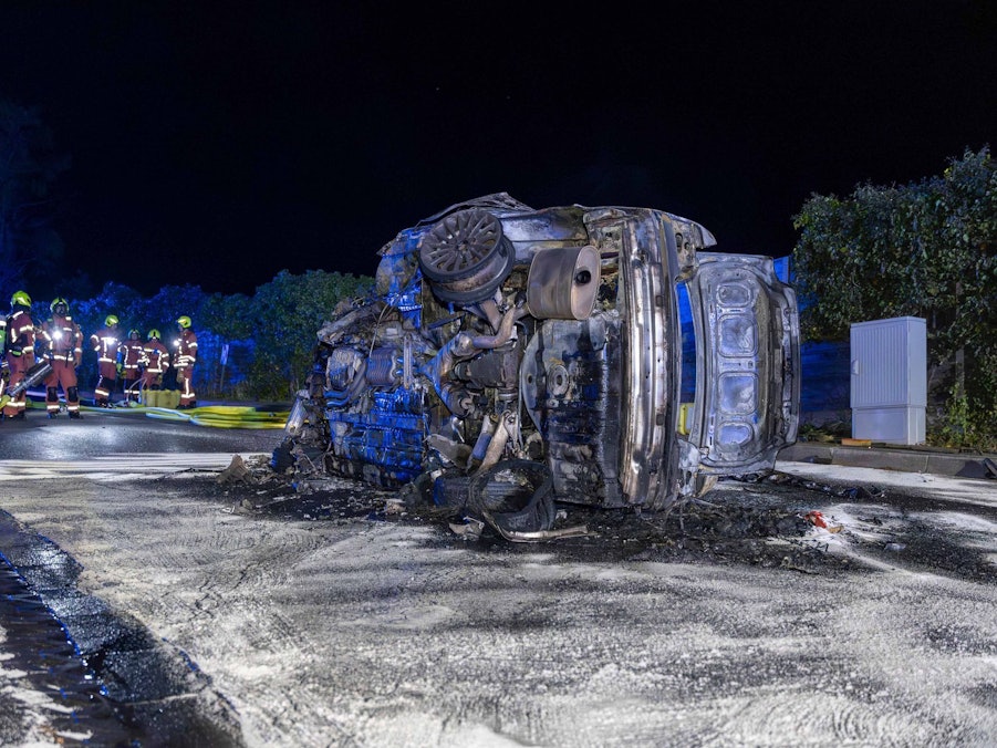 Fünf Verletzte bei Unfall in Velbert