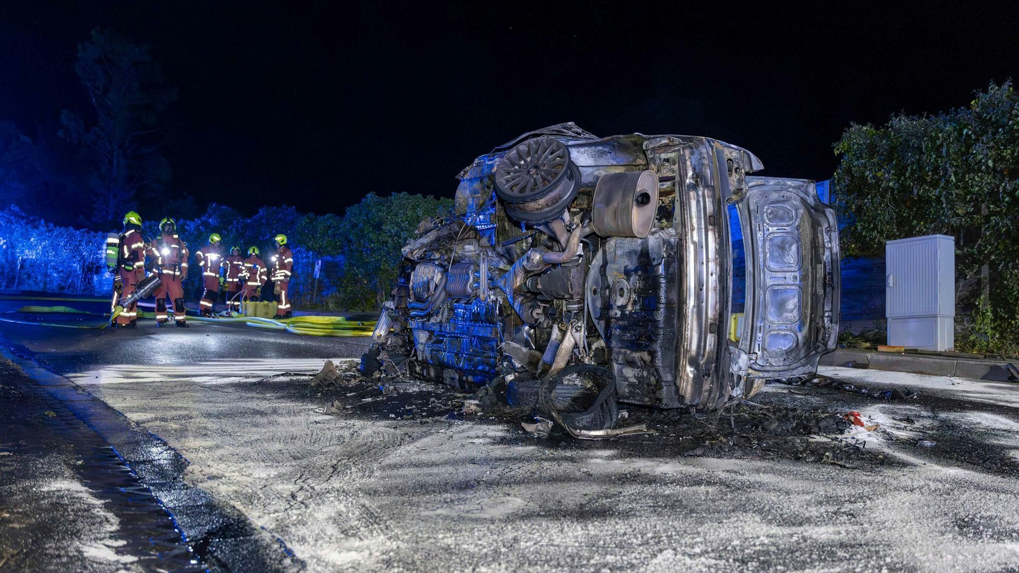 Fünf Verletzte bei Unfall in Velbert