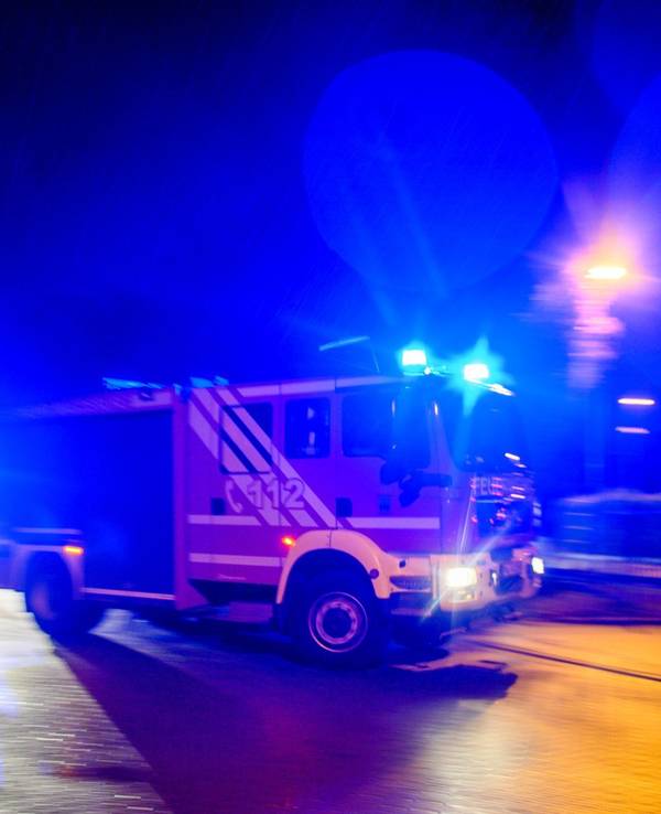 Illustration - Feuerwehr im Einsatz