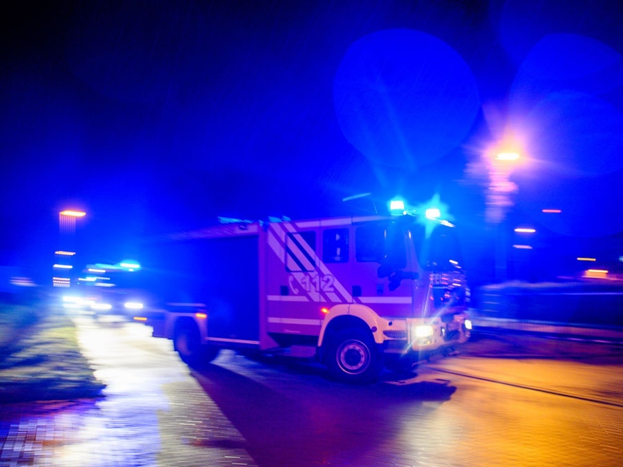Illustration - Feuerwehr im Einsatz