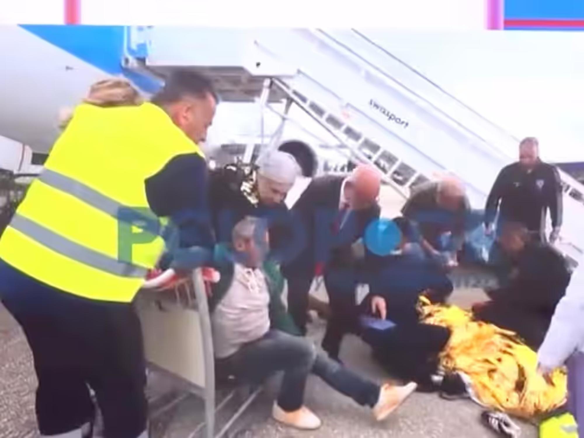 Griechischer TV-Bericht über den Zwischenfall.