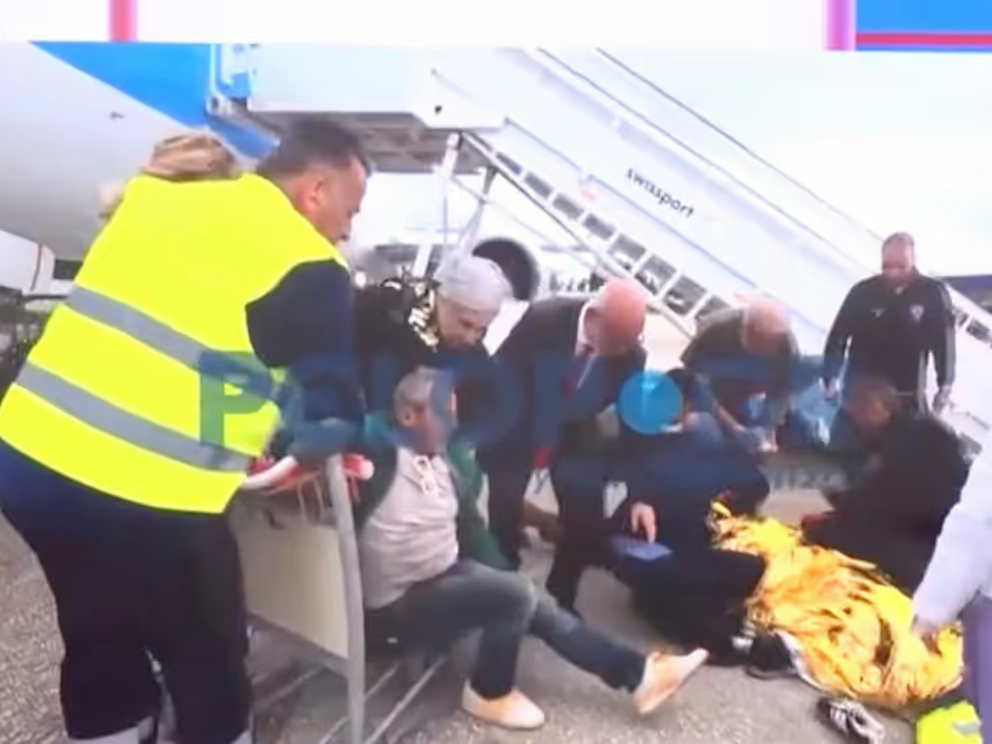 Griechischer TV-Bericht über den Zwischenfall.