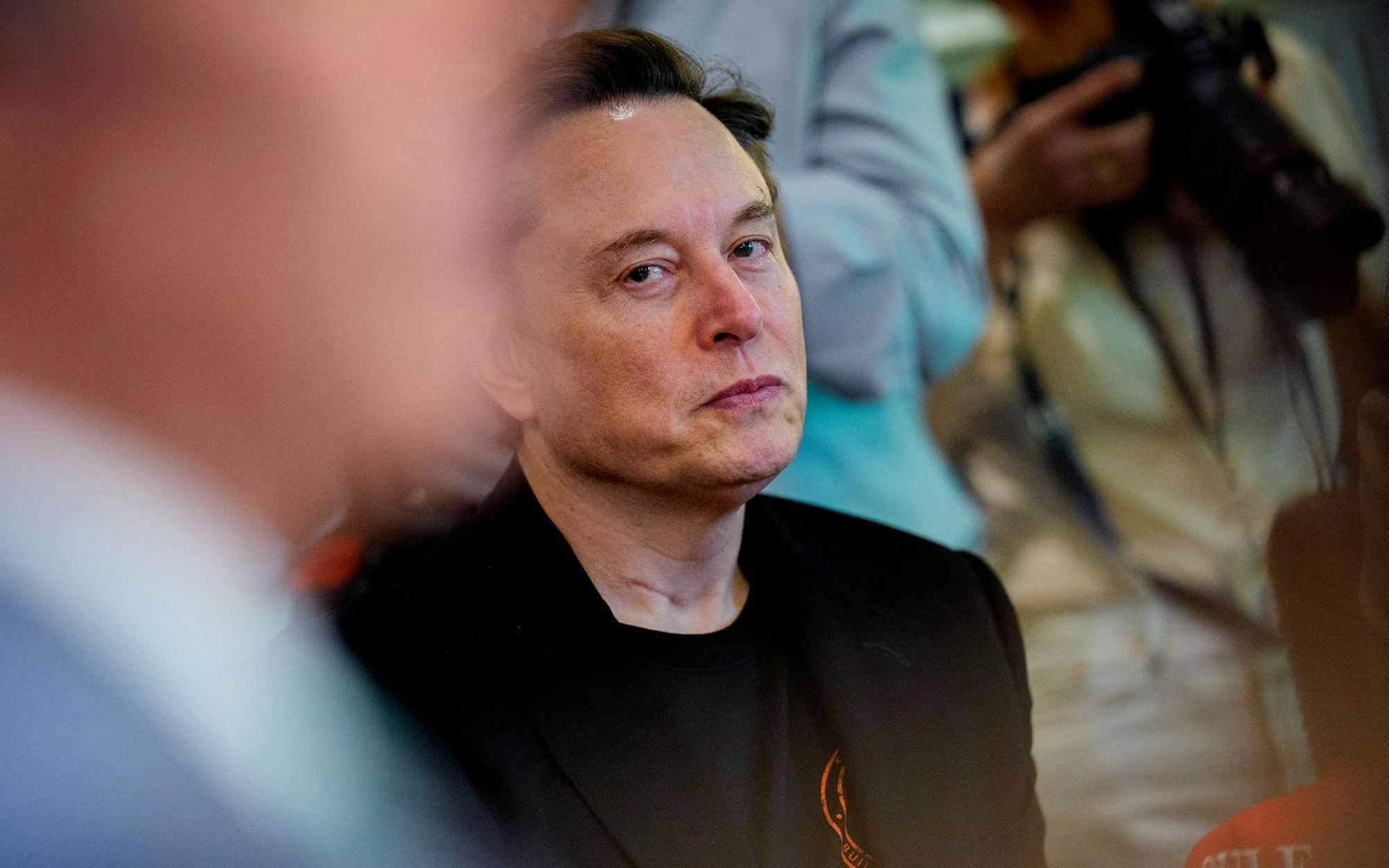 Tesla-CEO Elon Musk ist einer der politisch einflussreichsten Unternehmer wohl aller Zeiten. (Bild: 2025 Getty Images/Andrew Harnik)