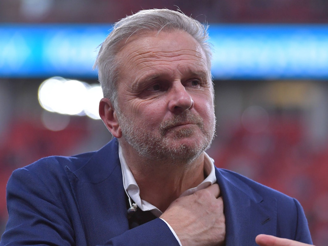 Dietmar Hamann bei einem Interview.