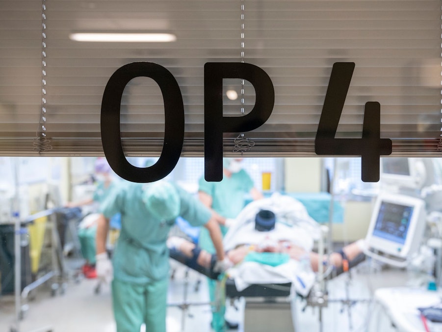 Operation im Krankenhaus
