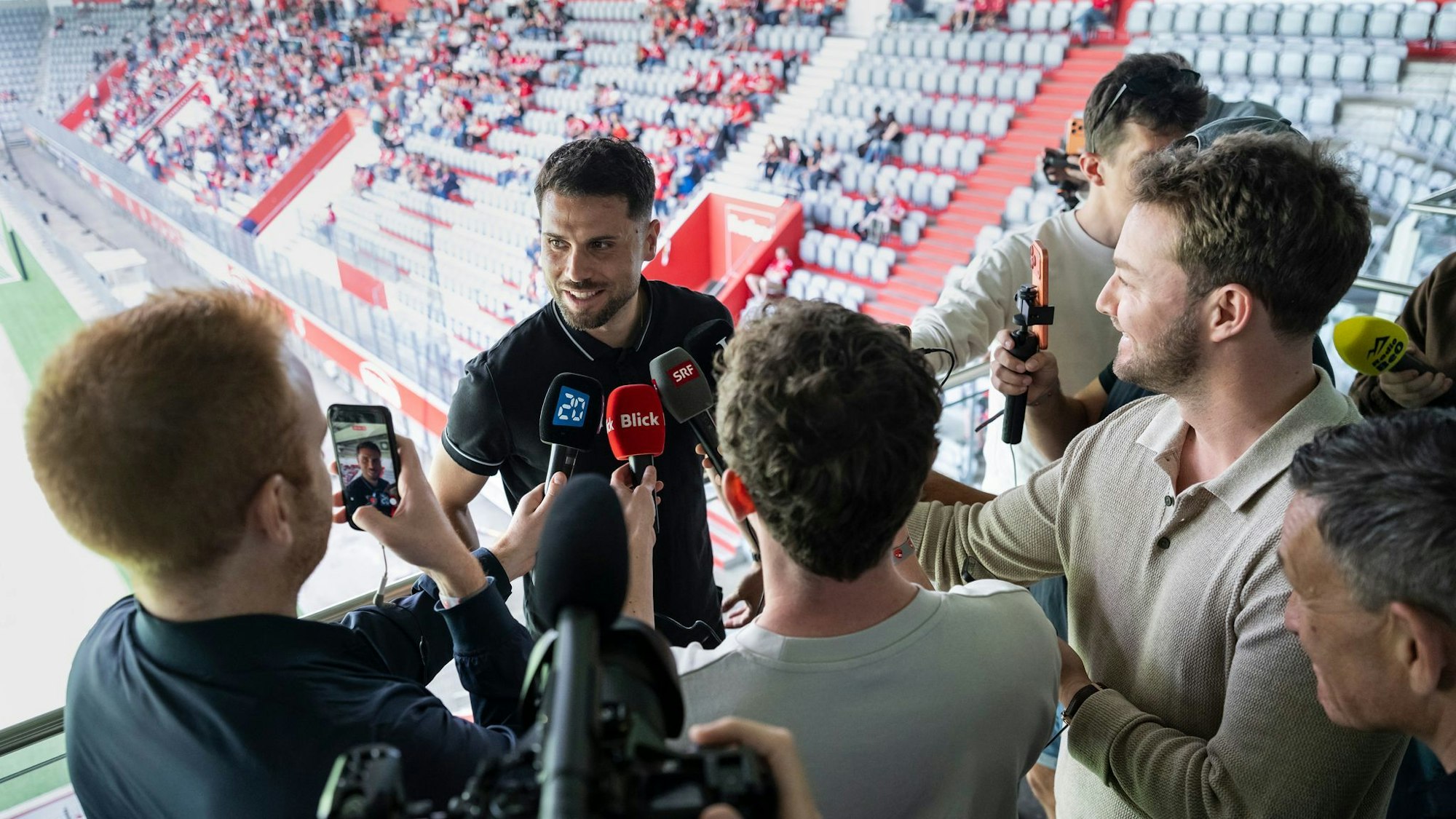 Public Viewing beim FC Thun