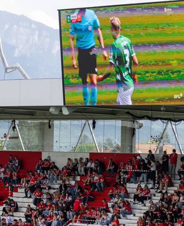 Public Viewing beim FC Thun