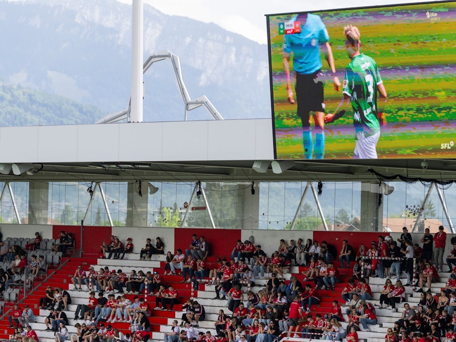 Public Viewing beim FC Thun